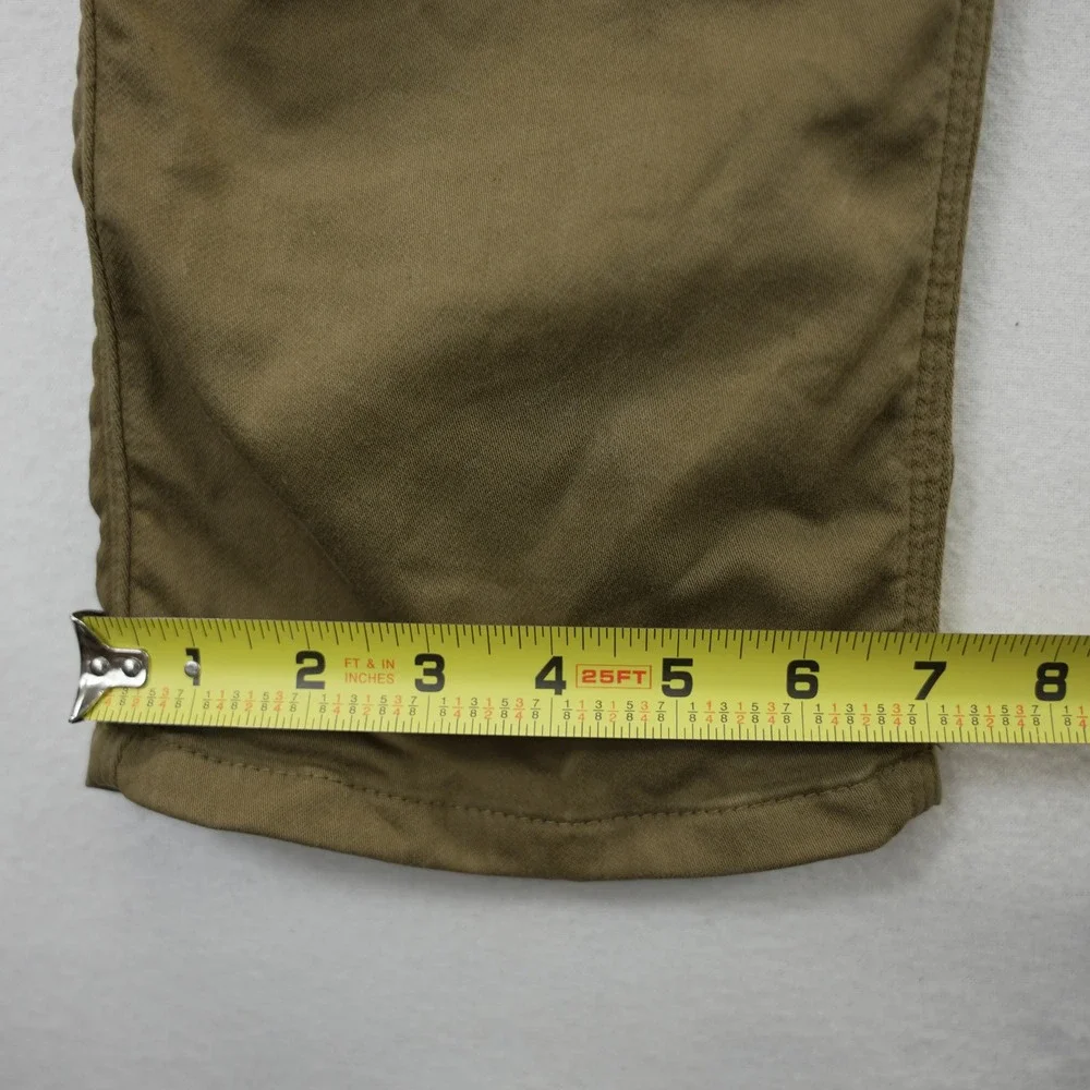 DU/ER No Sweat Pant Mens 36x30 Tobacco Khaki Brown Slim Performance Trousers